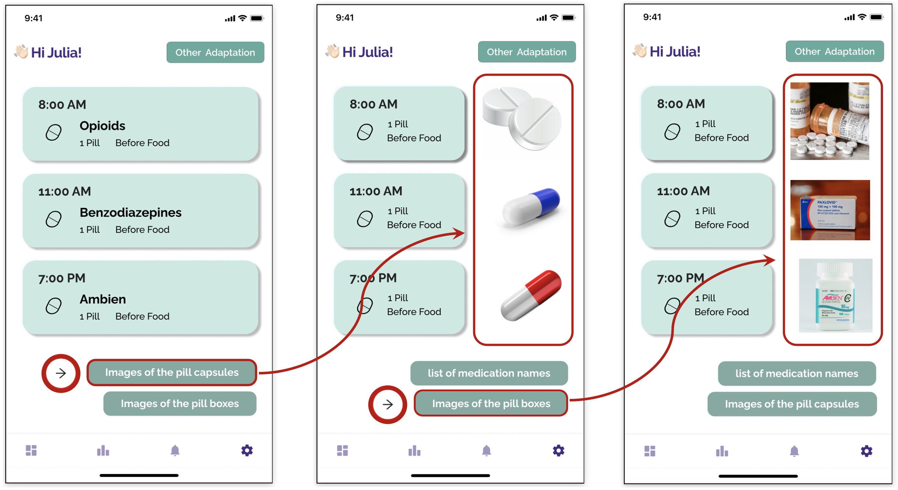 adaptive UI